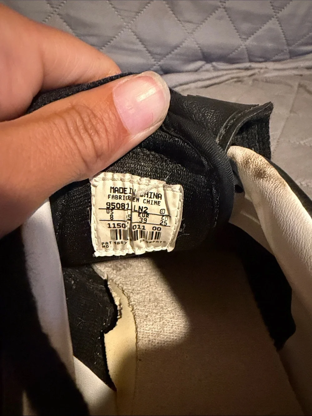 Nike Kids Black and White Soccer Cleats